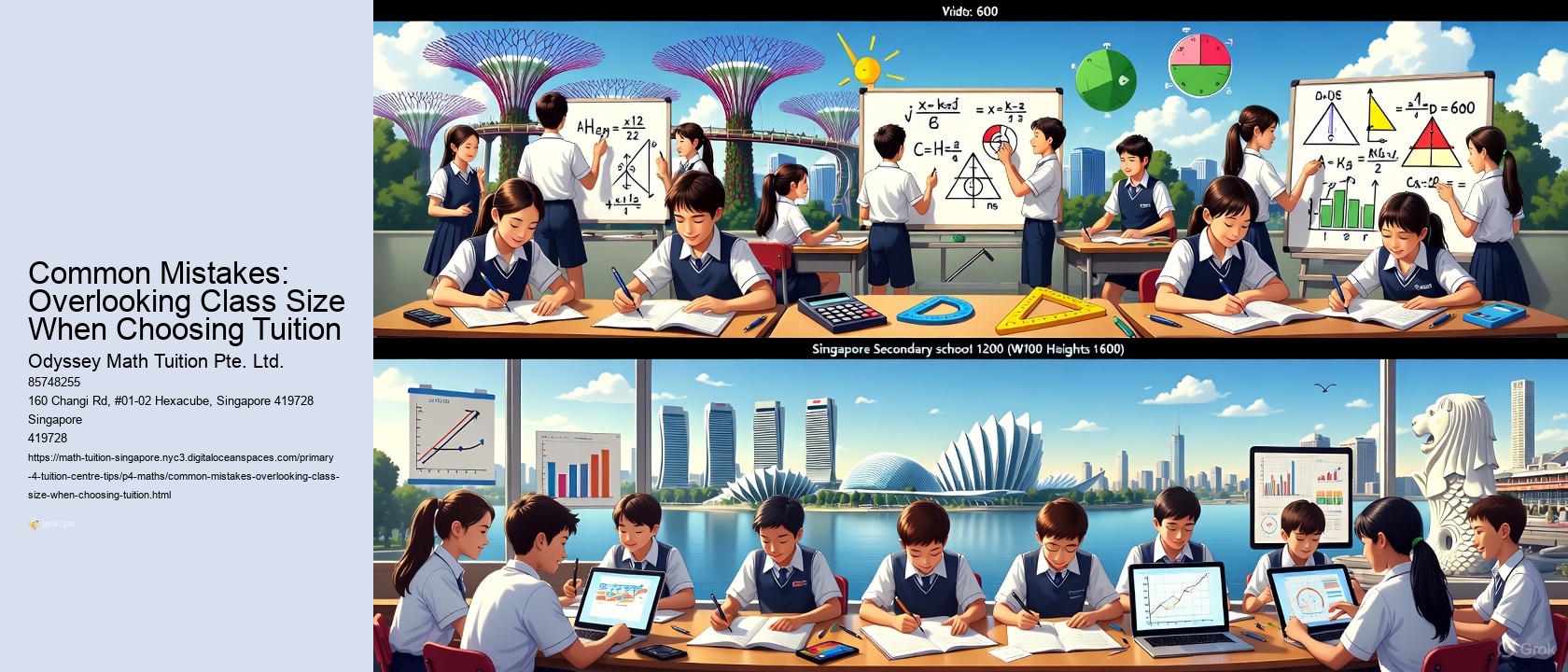 Common Mistakes: Overlooking Class Size When Choosing Tuition