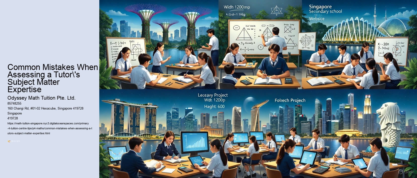 Common Mistakes When Assessing a Tutor's Subject Matter Expertise