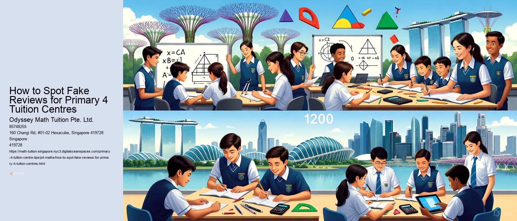 How to Spot Fake Reviews for Primary 4 Tuition Centres