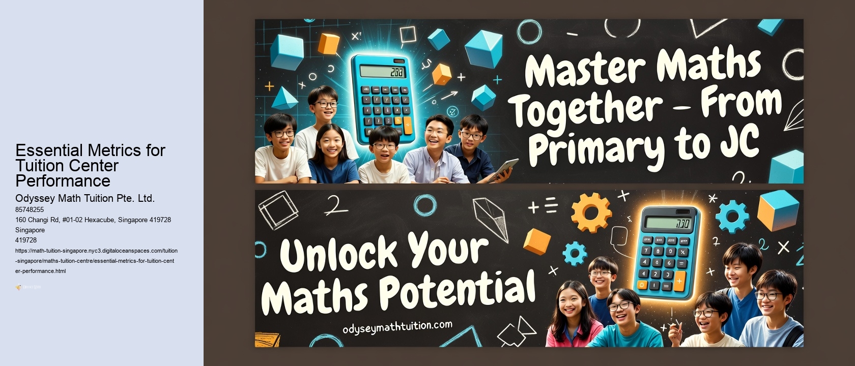 Essential Metrics for Tuition Center Performance