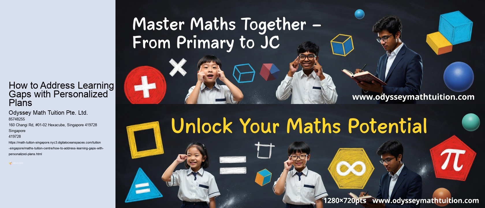 How to Address Learning Gaps with Personalized Plans