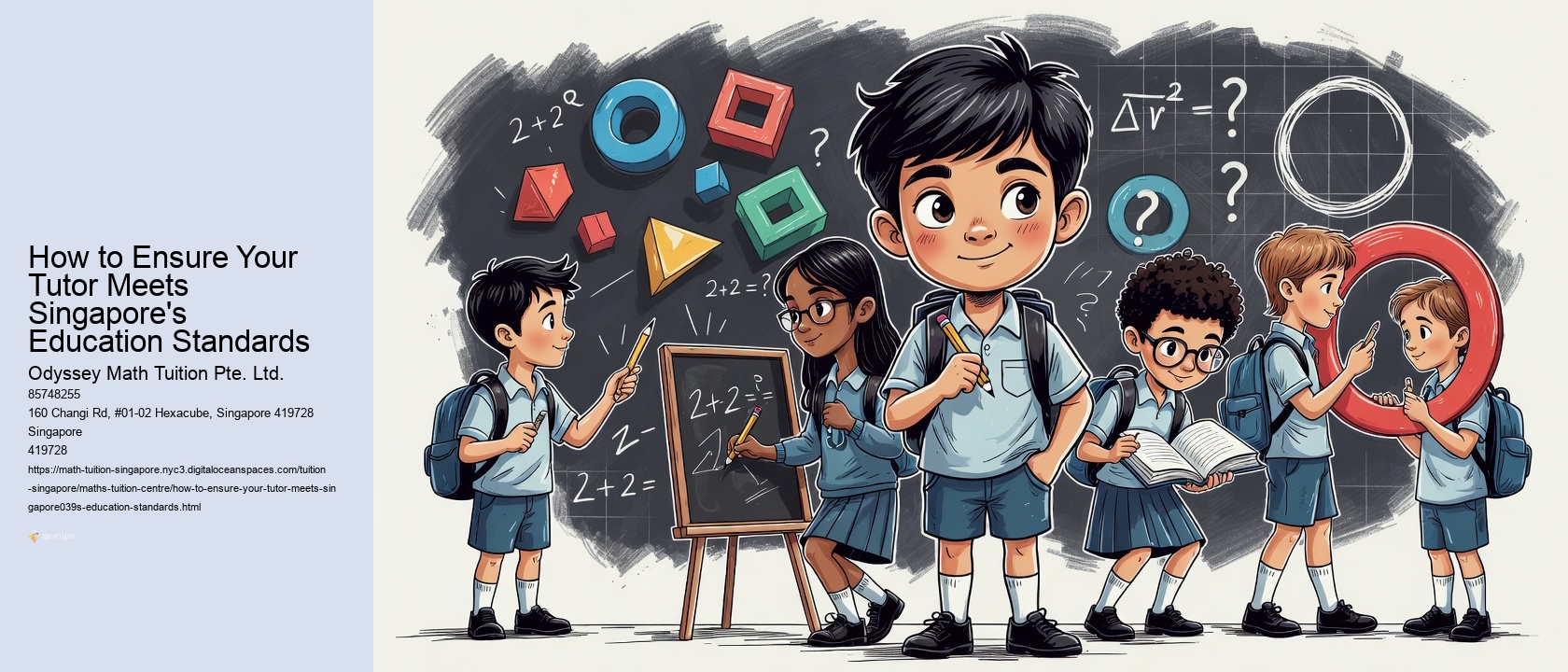 How to Ensure Your Tutor Meets Singapore's Education Standards